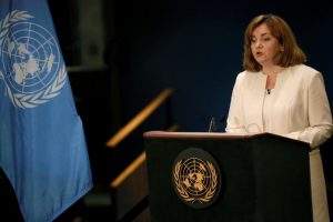 Natalia Gherman of Moldova